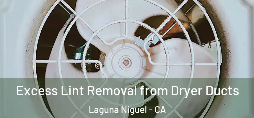 Excess Lint Removal from Dryer Ducts Laguna Niguel - CA